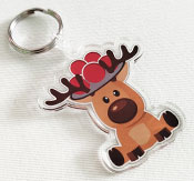 Ejemplo de pin acrílico