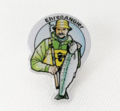 Ejemplo de pin impreso en offset