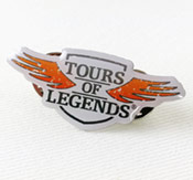 Ejemplo de pin impreso en offset