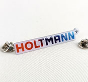 Ejemplo de pin impreso en offset