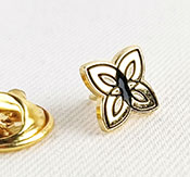 Ejemplo de pin de esmalte blando