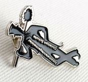 Ejemplo de pin de esmalte blando