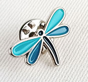 Ejemplo de pin de esmalte blando