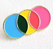 Ejemplo de pin de esmalte blando