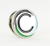 Ejemplo de pin de esmalte blando