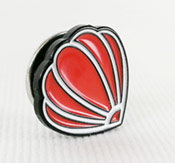 Ejemplo de pin de esmalte blando